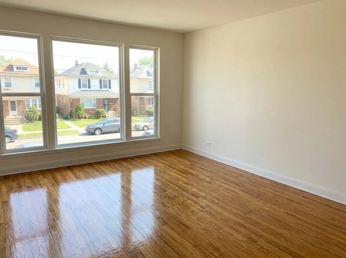 Empty, freshly cleaned home ready for a move-out walkthrough